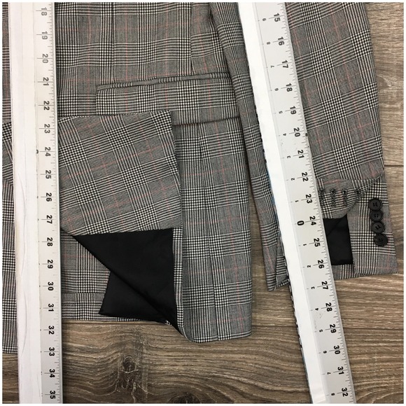 CALVIN KLEIN Mens Double Breasted Blazer Sport Coat Jacket Size‎ 42L Suit ITALY - Picture 9 of 12